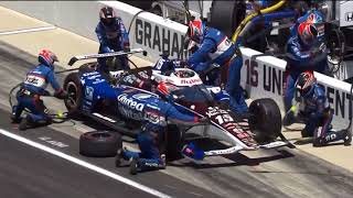 2021 Indianapolis 500 - Graham Rahal Crash