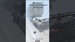 BEAMNG DRİVE HASAR TESTİ SİSLİ HAVA HIZ HATA TESTİ BEKLENMEDİK KAZALAR PART 2 #beamngdrive #beamng