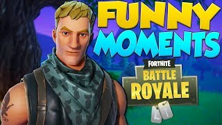 Fortnite Battle Royale Funny Moments - GETTING DESTROYED!!