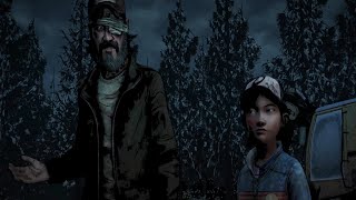 Clementine says to Kenny that the group is scared of him