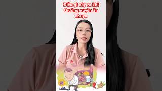 Điều Gì Xảy Ra Khi Thường Xuyên Ăn Khuya | Vikicare #shorts