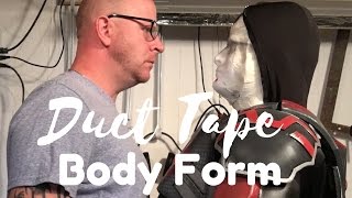 DIY Duct Tape body form - cosplay and patterns