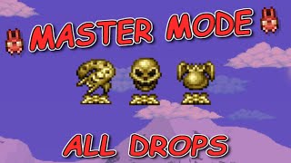 EVERY Master Mode Item (Showcase) - Terraria 1.4