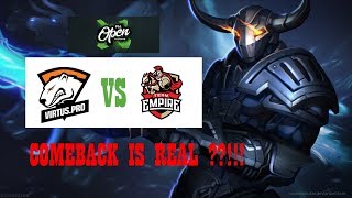 Dota 2 Rewind | PGL DOTA2 OPEN | Virtus Pro vs Team Empire (COMEBACK)