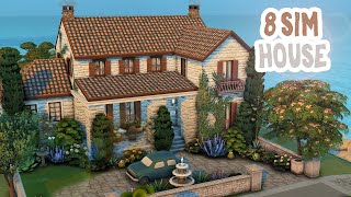 8 Sim House ☀️ || The Sims 4: Speed Build