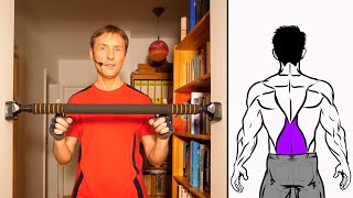 Fitness-Hack | Lower Back Exercise on the Pull Up Bar - Do it yourself Back Trainer Device