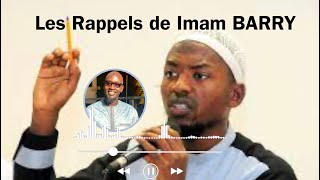 Les Rappels de Imam BARRY