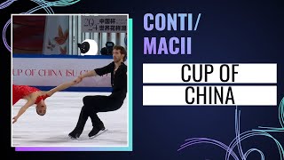 Conti / Macii (ITA) | Pairs Short Program | Cup of China 2024 | #gpfigure