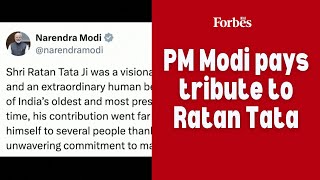 PM Modi pays tribute to Ratan Tata