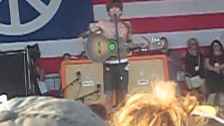 On The Brightside by Nevershoutnever at Warped Tour 2013