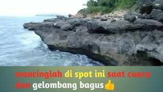 Mancing disaat air keruh dan angin kencang,tetap gambar ikan mengudara 😁