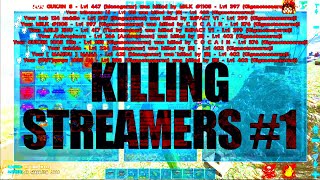 ARK Official PVP - KILLING STREAMERS #1