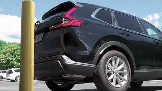 Honda CR-V with and without rear autobrake - IIHS demonstration