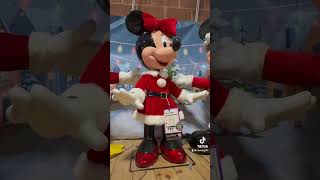 #minniemouse #christmas #animatronics #disney #decoration #homedepotchristmas