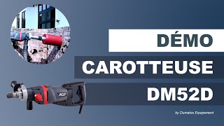 Démonstration carotteuse DM52D - DUMATOS EQUIPEMENT