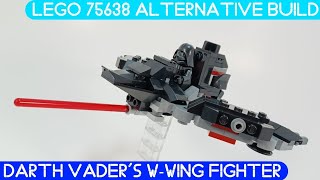 LEGO 75638 Alternative Build | Darth Vader's W-Wing Fighter