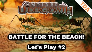 Holding a beachhead is always a solid tactic | Empires of the Undergrowth