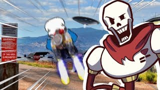 Sans and Papyrus are STORMING AREA 51 *EPIC*