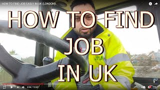 how to find job in  UK || how can i get job in uk from india