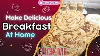 ☀️Delicious 😋Easy Paratha & Perfectly Boiled Eggs for a Scrumptious Breakfast! 😋😋😋