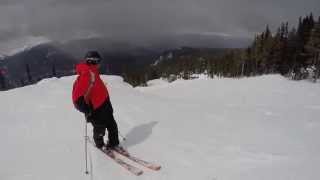 Ron Rolleston Skiing Blackcomb: Showcase to Crystal Ridge Express