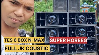 TES  BOX TH NMAX/DRAGON FULL JK COUSTIC HOREEG