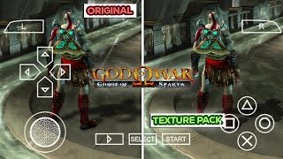 FICOU LINDO!! Novo PACK de TEXTURAS para God of War: Ghost of Sparta PPSSPP