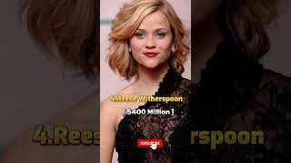 Top 5 Richest Actresses In The World | #shorts #viral