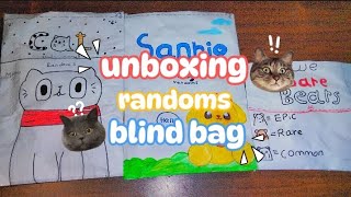 unboxing blind bags RANDOMS!!!💕💕🌟🌟/⁠ᐠ⁠｡⁠ꞈ⁠｡⁠ᐟ⁠\ enjoy!