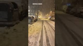 KURTULUŞ CADDESİ KAR YAĞISI (ŞİŞLİ)