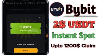 Bybit Instant $2 Claim Spin|| Bybit XCH Splash Grab Your Share of the 40,000 USDT Prize Pool! #Bybit