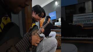 Guitar Recording Session at music production class Admission open  whatsapp:9866551668 #musiclessons