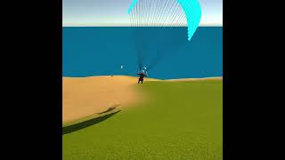 Paragliding Simulator Landing