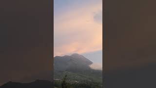 Senja di gunung merapi #shorts