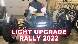 LIGHT UPGRADE ON RALLY 2022