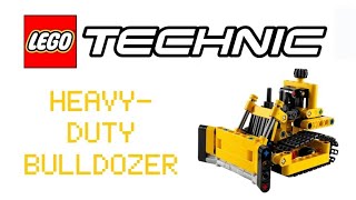 Lego Technic Heavy-Duty Bulldozer Set Review