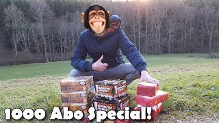 1000 Abonnenten Special! ❤ | Über 1000 Böller ....