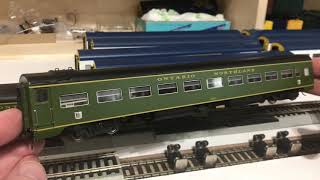 Ontario Northland in HO Part 39: Rapido Lightweight Coaches