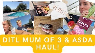 DITL MUM OF 3 & ASDA HAUL | SUMMER HOL VLOG!