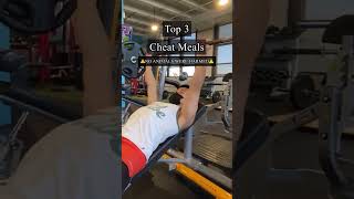 TOP 3 Favorite Cheat Meals as Asian Bodybuilder! #shorts