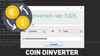 Currency Converter Overview (Updated) - Java Netbeans