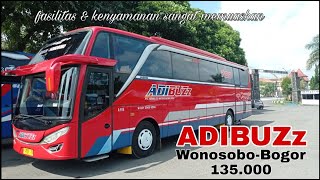 ADIBUZz || Wonosobo-Bogor A616 pemain baru jalur AKAP.. Fasilitas dan pelayanan mantap