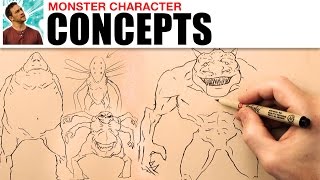 Monster Character Concepts