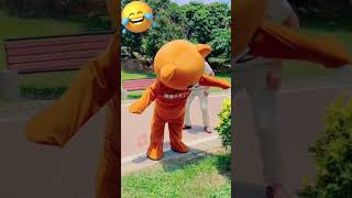 Funny Video l Funny Bear 🐻😂 P1661 #Shorts