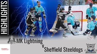 Lightning vs Sheffield Steeldogs Saturday 14th March 2020