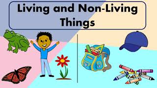 Living and Non Living Things | Living Things | Non-Living Things