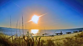 Chesapeake Bay Sunset and moon to follow April 21 2018 Jim Baugh Outdoors TV