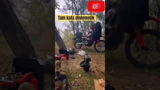 Nasip değilse olmuyor #keşfetbeniöneçıkar #eğlence #honda #deniz #motorcycle #kamp #crfrally #endur