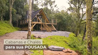 Cabanas e Chalés para Pousadas - EcoCabanas