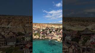 Popeye Village Viewpoint in Anchor Bay, Malta | Theme Park | Full 4K Walking Tour in the description